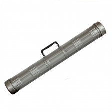 Тубус Стамм, D90 мм L700 мм, для чертежей, с ручкой, серый