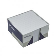 Блок бумажный для записи  Alingar, 9*9*5,  карт.бокс, бумага линован.в линию