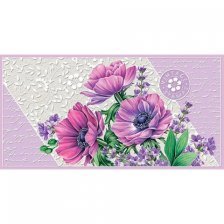 Конверт для денег Мир открыток, "Букет цветов", 200х232 мм