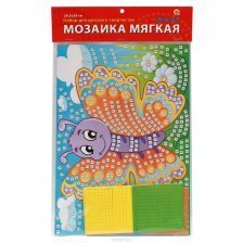 Мозаика мягкая Рыжий кот, А4, пакет с европодвесом, "Бабочка"