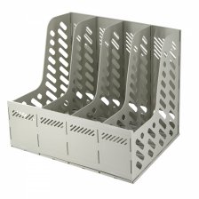 Лоток-органайзер, Alingar, 32,2*26,4*31 см.,пластик.,4 отд.,черный цвет,.закр.