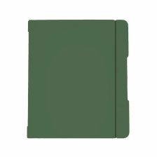 Тетрадь 48л.х2, А5, клетка, Канц-Эксмо "DoubleBook. Зелёный" резинка, пластиковая обложка, съёмный блок