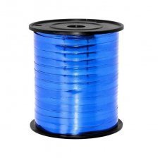Лента упаковочная "Металлик" (5 мм*225 м) синий