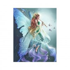 Картина по номерам Alingar, 30х40 см, 23 цвета, с акриловыми красками, холст, "Прекрасная фея"