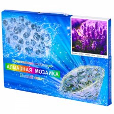 Картина по номерам Alingar, 40х50 см, холст на подрамнике, "Фиолетовые цветы"