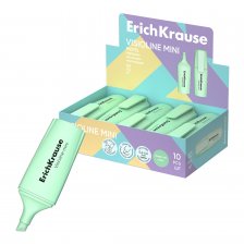 Текстовыделитель, зелённый, Erich Krause "Visioline Mini Pastel", скошенный, 0.6-5 мм