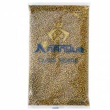 Бисер Alingar размер №8 вес 450 гр., золото, непрозрачный, пакет