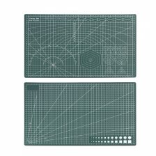 Коврик А3 для резки и раскройных работ, двусторонний, Alingar, 405*300 мм, 3 слоя, ПВХ, пакет