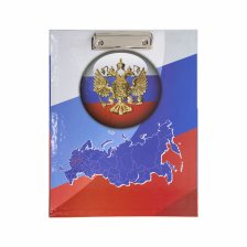Планшет с верхним зажимом "Герб-Карта", А4