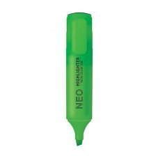 Текстовыделитель, зеленый, HATBER, "Neo" флуоресцент 12 штук, картонная упаковка