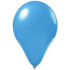Шар воздушный пастель №10, голубой, 100шт/уп