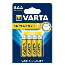 Батарейка  Varta Superlife R03-4BL (4/48/96)