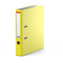Папка-регистратор с арочным механизмом разборная, ErichKrause "Neon", А4, 285х315х50 мм, желтая