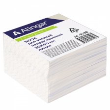 Блок бумажный для записи  Alingar "Стандарт", 9*9*5 см, линия, непроклеенный, 60 г/м2