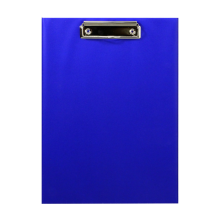 Планшет с верхним зажимом ИМИДЖ , А4, бумвинил, синий