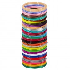 Набор пластика Zoomi, PLA, 30 цветов, 10 метров, пакет
