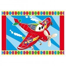 Гравюра с эффектом цветного основания Рыжий кот, А5, картонный конверт, "Самолетик"