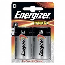 Батарейка Energizer MAX LR20-2BL 2/24