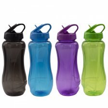 Бутылка для воды Alingar, спортивная, пластик, 800 мл, ассорти