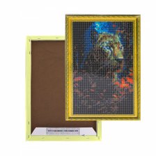 Алмазная мозаика Alingar, на подрамнике, ) 20х30 см, , "Тигр"