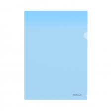 Папка-уголок ErichKrause, A4, синяя, "Clear Standard"