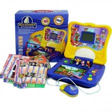 Компьютерно-фонографическая игра + 160 цветных карточек (10 тематических серий)