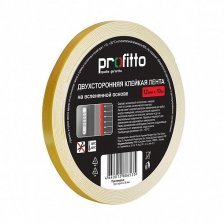 Клейкая лента двусторонняя PROFITTO, 12 мм * 10 м, вспененный полиэтилен, белая