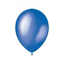 Воздушные шары 12"/30см Металлик BLUE 022, 100 шт шар латекс