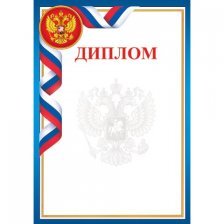 Диплом (РФ), А4, Мир открыток, 216*303 мм