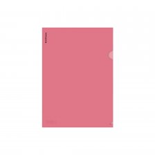 Папка-уголок ErichKrause, A4, 220х310 мм, 160 мкм, "Glossy Classic", пластик, полупрозрачный, красная, текстура "зеркало", до 20 бум. листов, 12 шт/уп