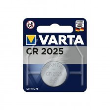 Батарейка  Varta Electronics CR2025-1BL (1/10/200)