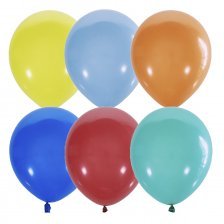 Воздушные шары М14"/35 см Пастель ассорти 50 шт.шар латекс