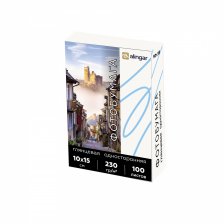 Фотобумага односторонняя Alingar, 10*15см, 230 г/м2,100л., глянцевая