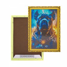 Алмазная мозаика Alingar, на подрамнике, ) 20х30 см, , " Собака"