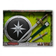 Набор доспехов "Рыцарь"№2 , меч с ножницами, щит, маска
