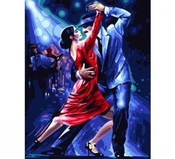 Картина по номерам Рыжий Кот "Танцующие танго", 40х50 см., холст