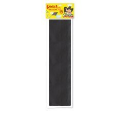 Бумага крепированная Каляка-Маляка, 50х250 см, плотность 32 г/м2, 1 рулон, 1 цвет черный, пакет с европодвесом