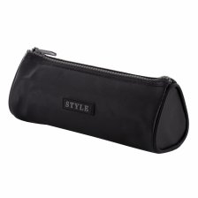 Пенал - тубус Alingar, экокожа, молния, 80 х 200 мм, "STYLE", черный, европодвес