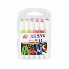 Акриловые маркеры, 12 цв.