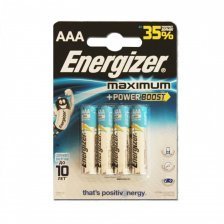 Батарейка Energizer MAXIMUM  LR03-4BL