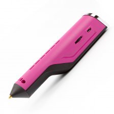 Ручка 3D Myriwell RS100A charging vercion, темно-розовая, ABS, картонная упаковка