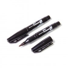 Маркер перманентный,мини,черный.Острый наконечник,ширина линии 1 мм