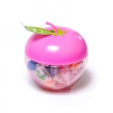 Масса для лепки Alingar, 12 цветов, 108 гр.,с формочками, ароматизированная, пластиковая упаковка, "Яблочко"