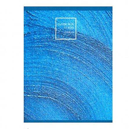Тетрадь 96л., А5, клетка, Канц-Эксмо "Магия синего цвета", скрепка, мелованный картон, глянцевая ламинация фото 1