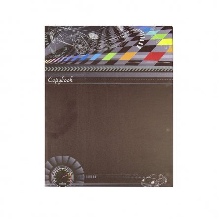 Тетрадь 80л., А4, клетка, "Авто", кольца, ламинированный картон фото 1