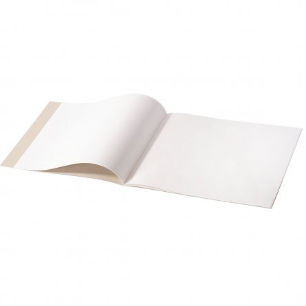 Тетрадь для рисования 19,5*27,5 см., 12л., Alingar, на скрепке, мелованный картон, "Сова" фото 2