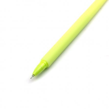 Ручка гелевая, Alingar, "Flowers" черная, 0,7 мм., игольчатый наконечник, soft корпус фото 2