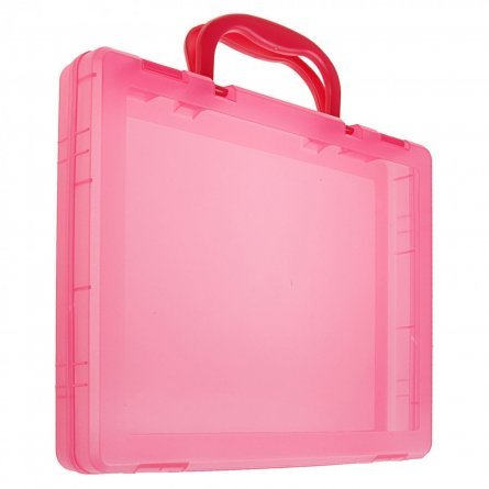 Портфель-кейс (тонированный розовый) фото 2