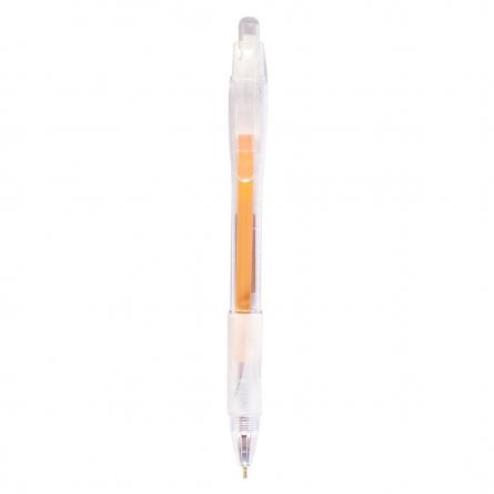 Ручка шариковая Alingar, 0,7 мм, 6 цветов, резиновый грип, автоматическая, круглый, тонированный, пластиковый корпус, пластиковый стенд фото 3