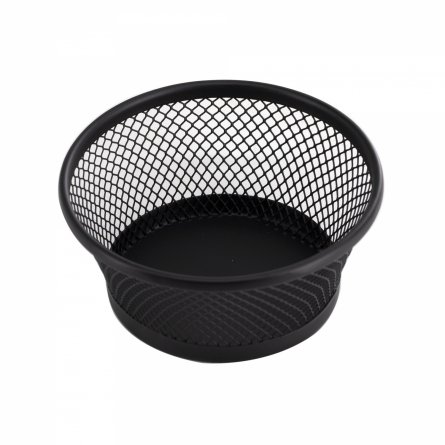 Подставка-стакан д/канцтоваров, Alingar, металлическая, 11*6*11,5 см, черная фото 2